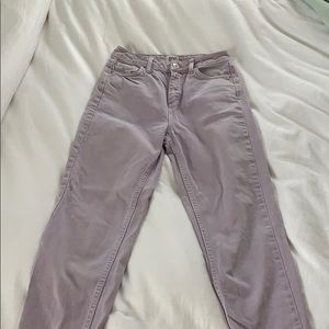 urban outfitters/bdg purple mom jeans